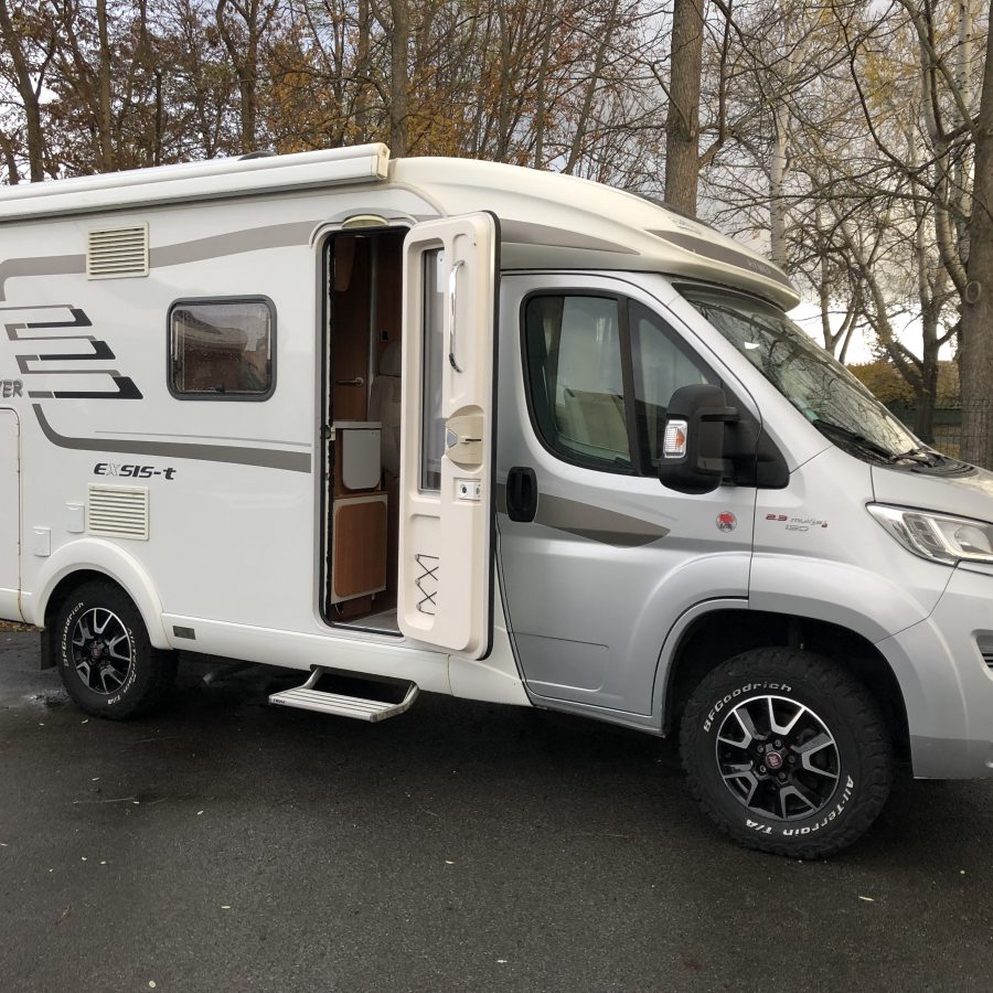 Camping car FIAT DUCATO profilé HYMER EXSIS T 414 CROSSOVER 2.3L